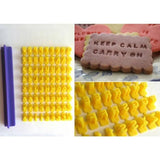 Letter Number Cookie Press Stamp Embosser Cutter Fondant Mould Cake Baking Molds Tools