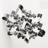 Cookie Moulds Christmas Snowflake Biscuit Cutter Stainless Steel Pastry Accessories DIY Cookie Tools