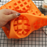 Waffle Makers Silicone Cake Mould Round Bakeware Nonstick Silicone Baking Waffle Muffin Molds Cooking Kitchen Items