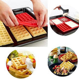 Diniwell Non-stick Silicone Waffle Mold Kitchen Bakeware Cake Mould Makers For Oven High-temperature Baking Set