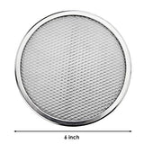 Latest Aluminum Flat Mesh Pizza Screen Round Baking Tray Metal Net Bakeware Kitchen Tools Pizza 6-22inch Bakeware Cookware